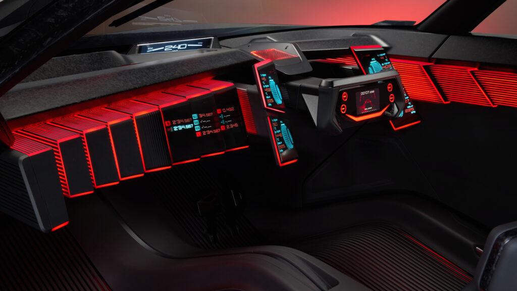 Nissan Hyper Force Concept interior, Polyphony Digital, R Mode