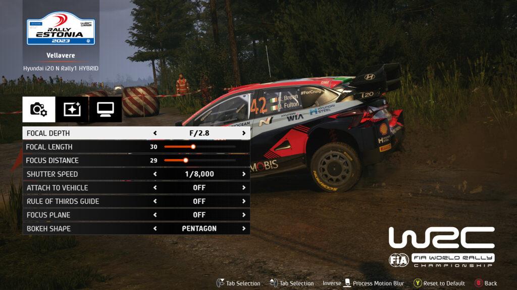 EA SPORTS WRC, Estonia, Hyundai i20 Rally1 Hybrid, photo mode