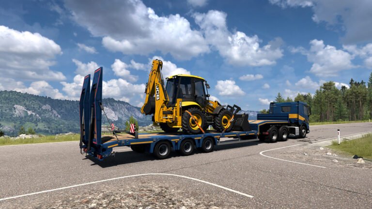 JCB content comes to American Truck Simulator and Euro Truck Simulator 2