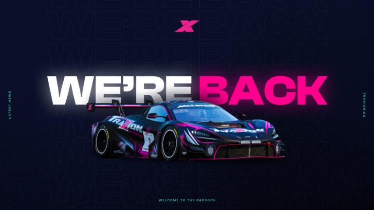 Traxion returns - welcome to the paddock