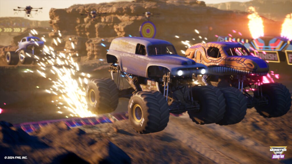 New Monster Jam Showdown trailer showcases the great outdoors
