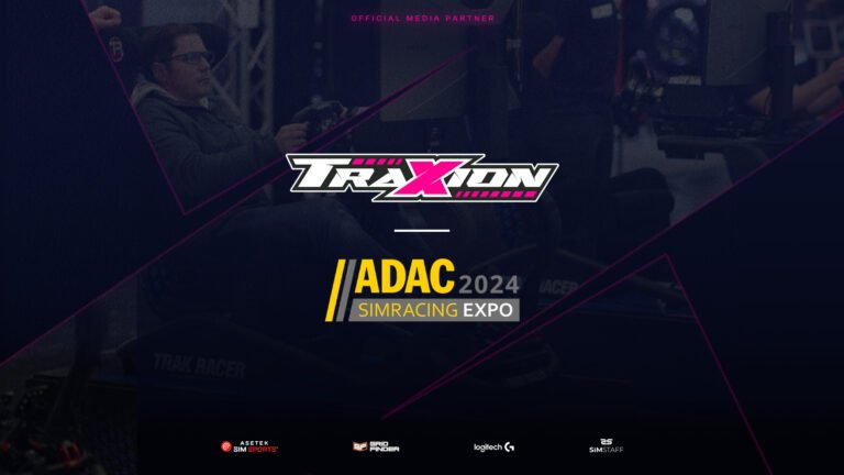 Traxion official Media Partner for 2024 ADAC SimRacing Expo