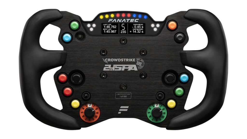 Fanatec launches ClubSport GT3 Endurance rim, celebrates 24 Hours of Spa centenary