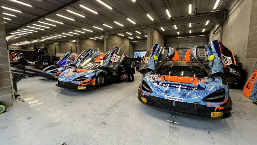 Garage 59 McLarens 24 Hours of Spa 2024 test, James Baldwin