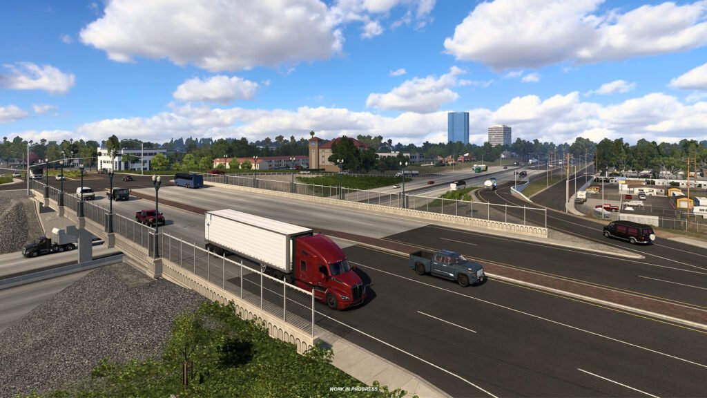 American Truck Simulator’s expansive California Rework project gathers pace