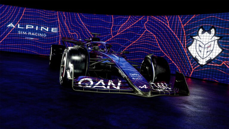 Alpine partners with G2 for updated sim racing team