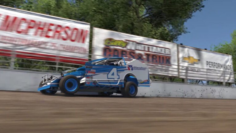 Dirt-strewn Oswego Speedway headlines iRacing Season 3 Patch 2, alongside rain updates