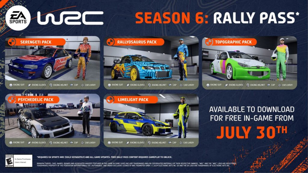 EA SPORTS WRC Rally Pass Season 6