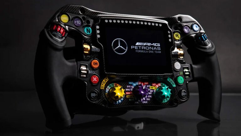 You can now drive at home with Lewis Hamilton’s F1 steering wheel