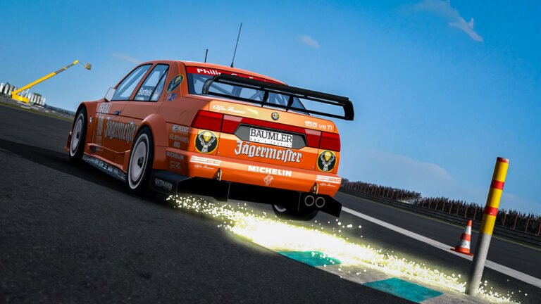 Watch sparks fly with RaceRoom’s classic DTM content update and overhauled graphics