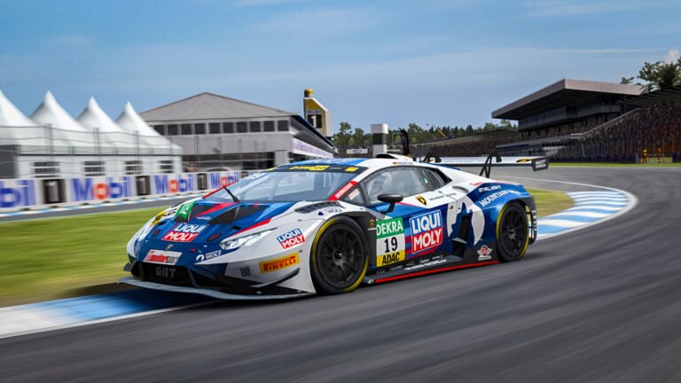RaceRoom’s DTM 2024 Car Pack adds the latest Lamborghini and McLaren GT3 cars