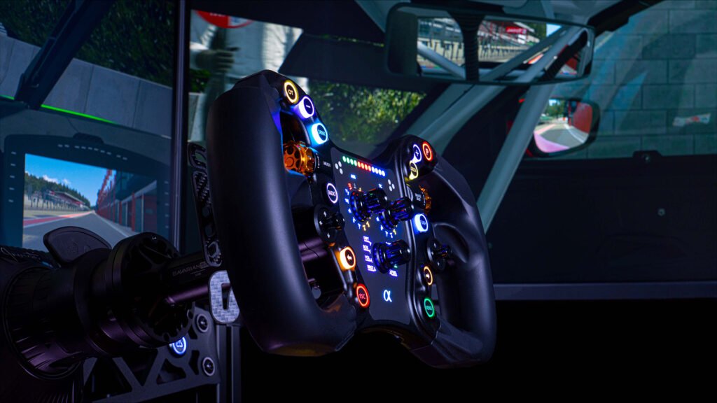 BavarianSimTec’s Alpha raises the bar for screenless steering wheels
