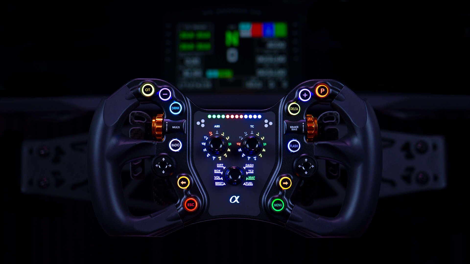 BavarianSimTec’s Alpha raises the bar for screenless steering wheels