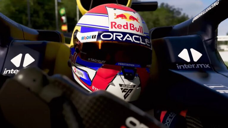 Beat Max Verstappen in F1 24 game to unlock his crash helmet