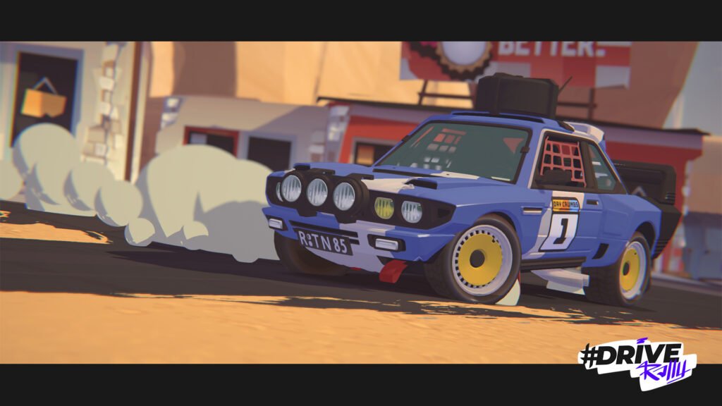 Stylised off-roader #DRIVE Rally slides out of Early Access