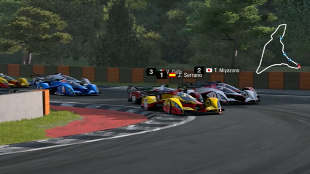 Gara principale di Gran Turismo World Series Nations Cup 2024 a Praga