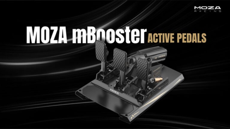 Moza muscles in on haptic pedal market with mBooster Active Pedals