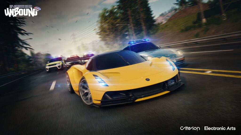 Need For Speed Unbound has just dropped a Hot Pursuit-inspired online update