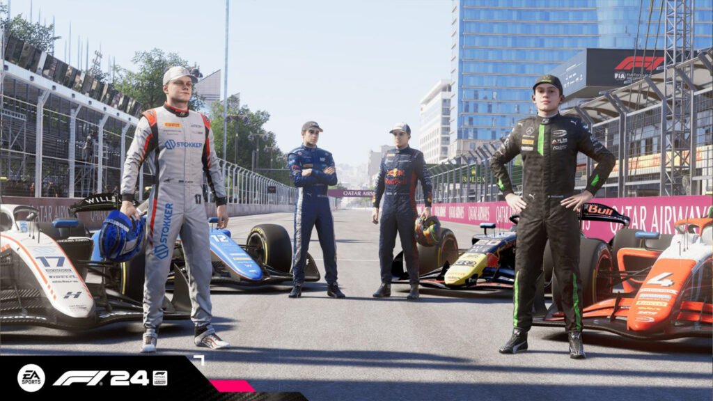 Latest F1 24 update adds new Formula 2 cars and Senna-themed events