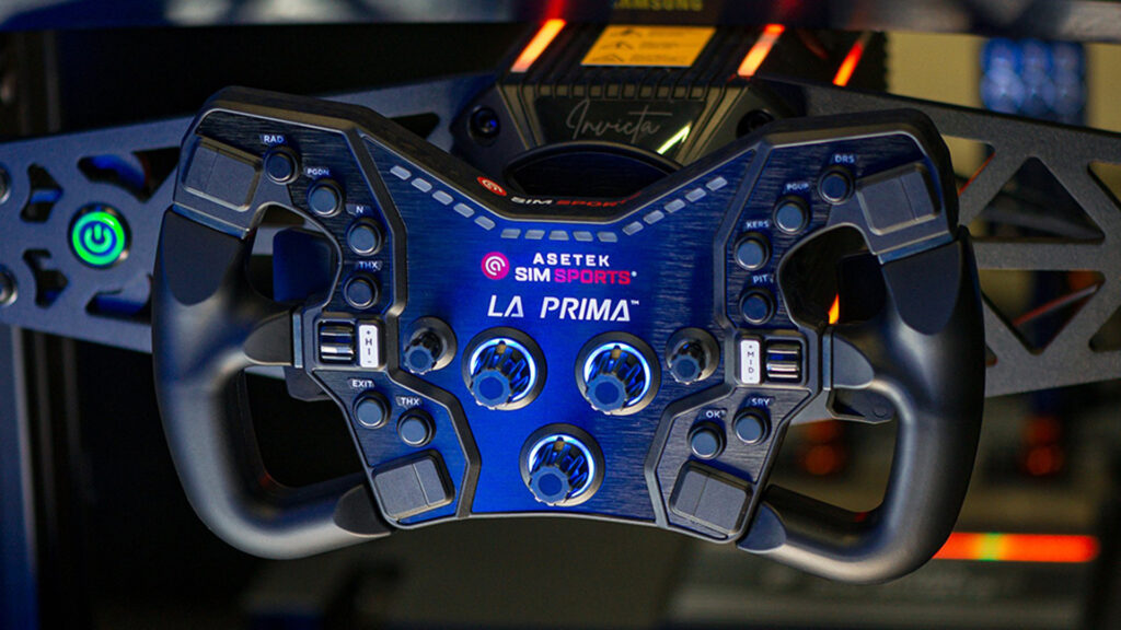 La Prima de Asetek SimSports es el modelo de nivel de entrada actual, pero la nueva gama se ubicará por debajo de él.