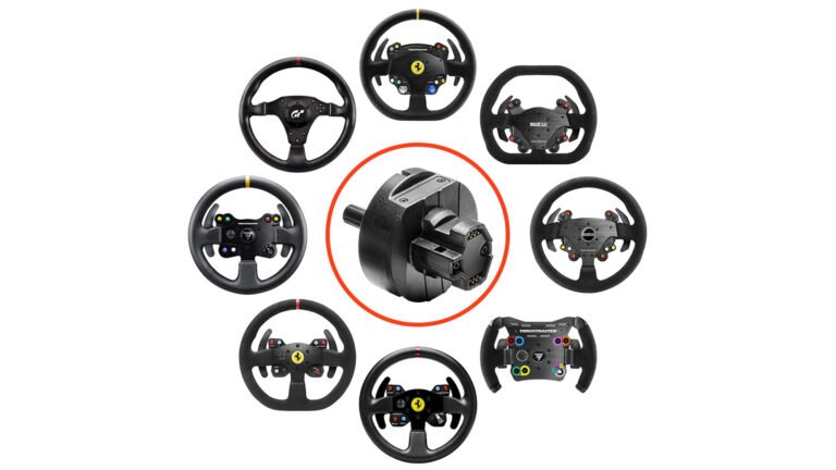 Existing Thrustmaster wheels can now be upgraded to its latest quick release system