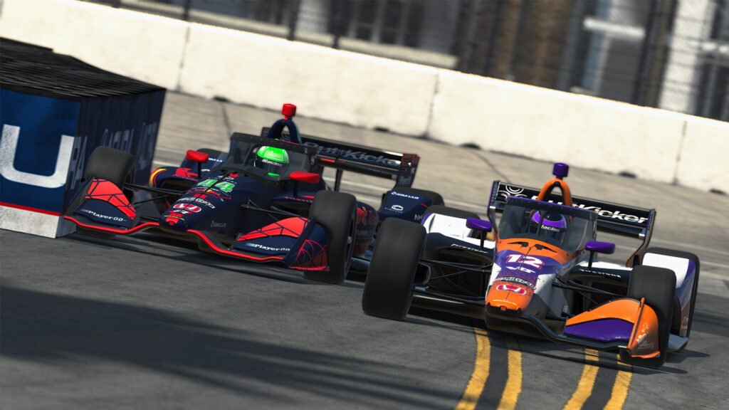 IndyCar iRacing Pro Series Jordan Caruso loses downforce 02