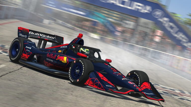 IndyCar iRacing Pro Series Single-seater star Webster dominates at Long Beach 02