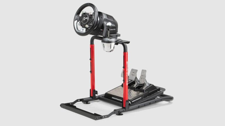 Next Level Racing’s Wheel Stand Lite 2.0 is an affordable way to ditch the desk