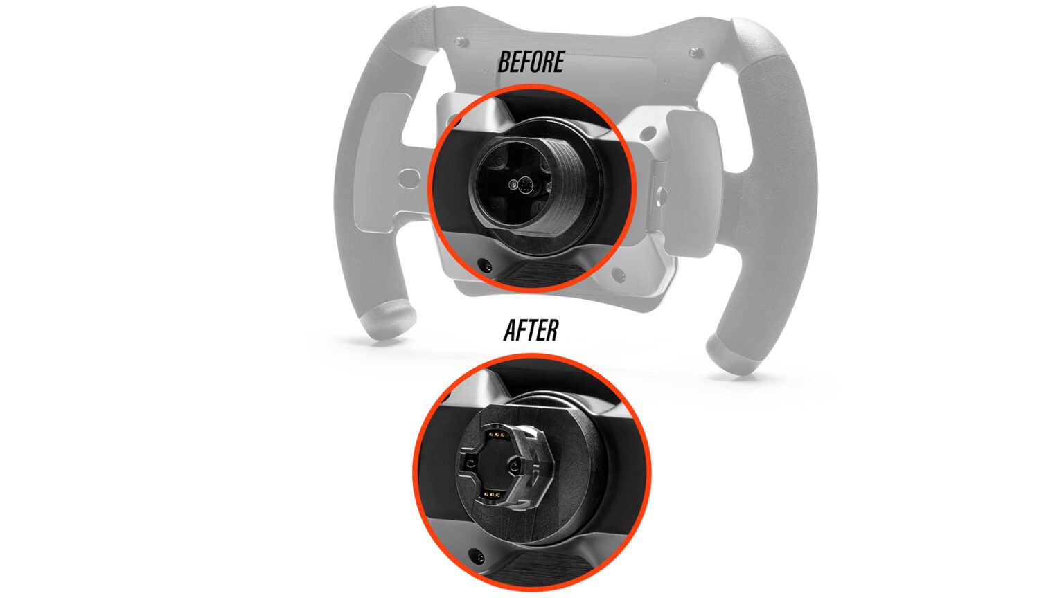 Existing Thrustmaster wheels can now be upgraded to its latest quick ...