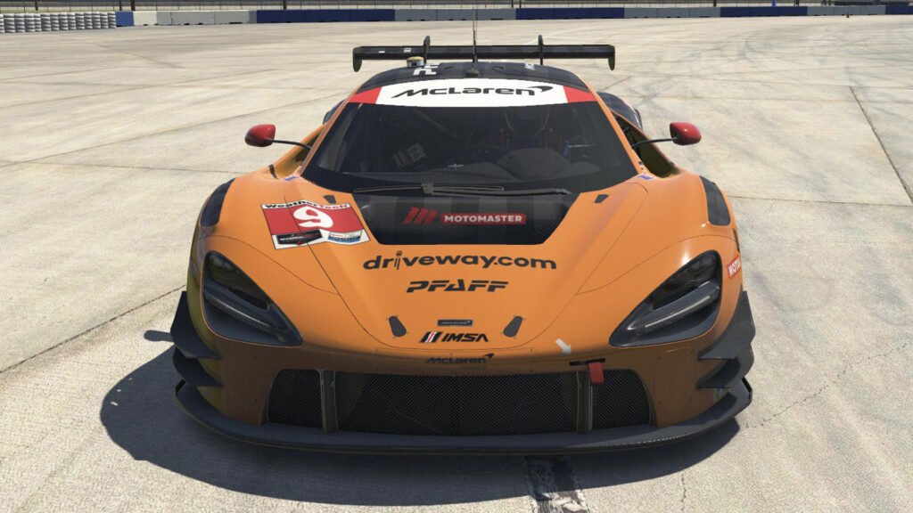 McLaren 720S GT3 EVO de iRacing