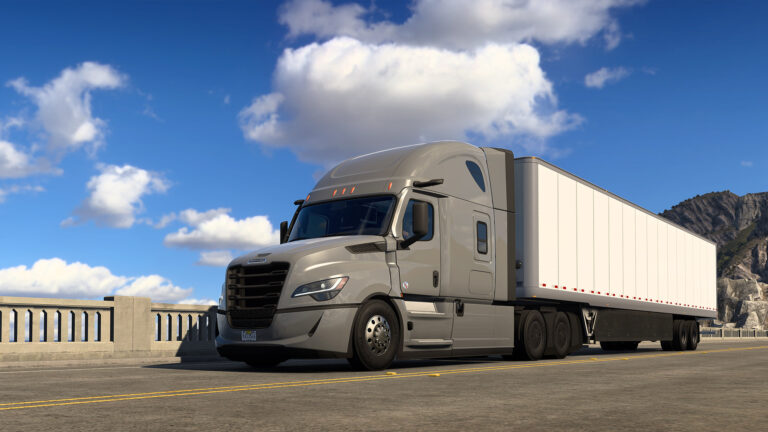 Free new Freightliner truck now available in American Truck Simulator