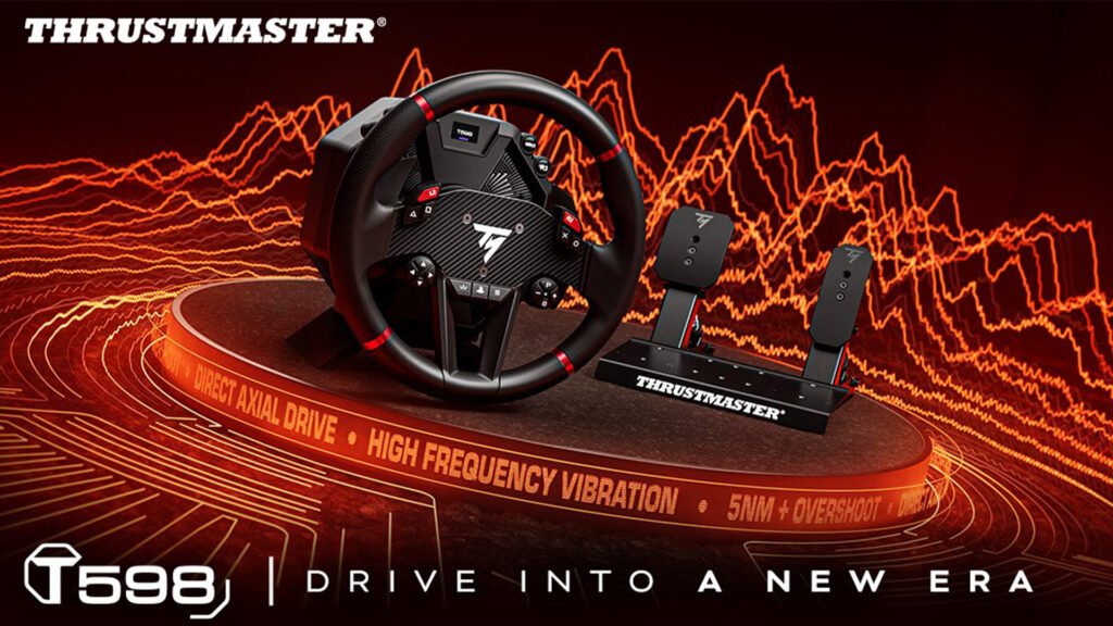 Thrustmaster’s £450 T598 PlayStation and PC-compatible direct drive bundle unveiled