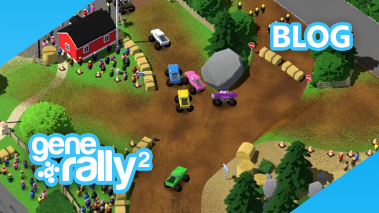 New car teased for GeneRally 2 as multiplayer nears completion