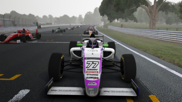 iRacing, FF1600 Ray, Oulton Park, FIA F4, Henry Moore and Graham Carroll maintained their close battle for the 2024 British F4 Esports Championship at Oulton Park, once again emerging as top points scorers from Round 4.