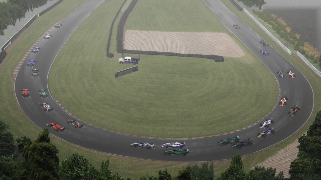 iRacing, FF1600 Ray, Oulton Park, FIA F4, Henry Moore and Graham Carroll maintained their close battle for the 2024 British F4 Esports Championship at Oulton Park, once again emerging as top points scorers from Round 4.