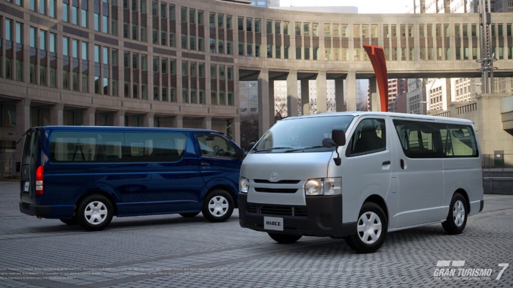 Gran Turismo 7 Toyota Hiace van