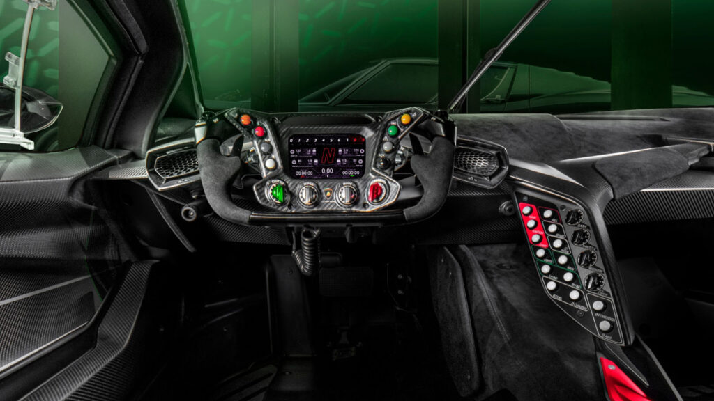 Lamborghini Essenza SCV12 interior