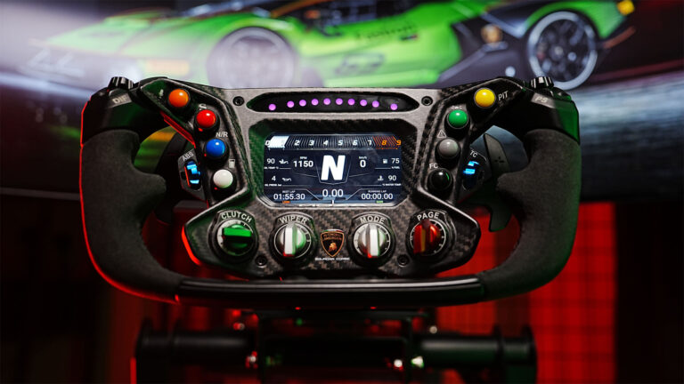 MOZA Lamborghini Essenza SCV12 wheel