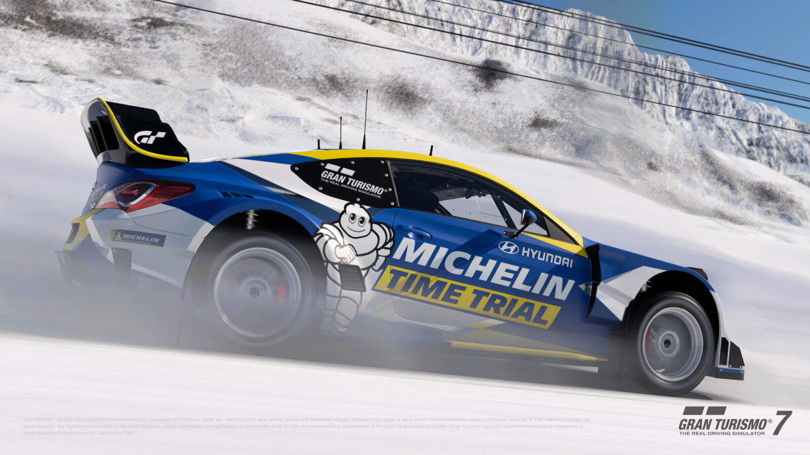 Gran Turismo 7’s Michelin Alpin Challenge returns and it’s snow joke