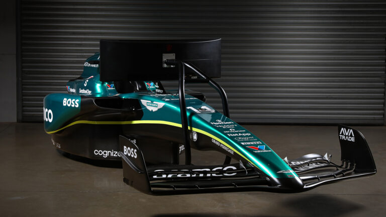 Aston Martin’s new F1 simulator can be yours from $75,000