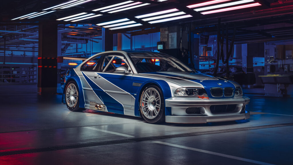 BMW recreates Most Wanted's M3 GTR