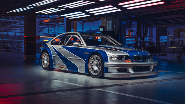 BMW recreates Most Wanted's M3 GTR