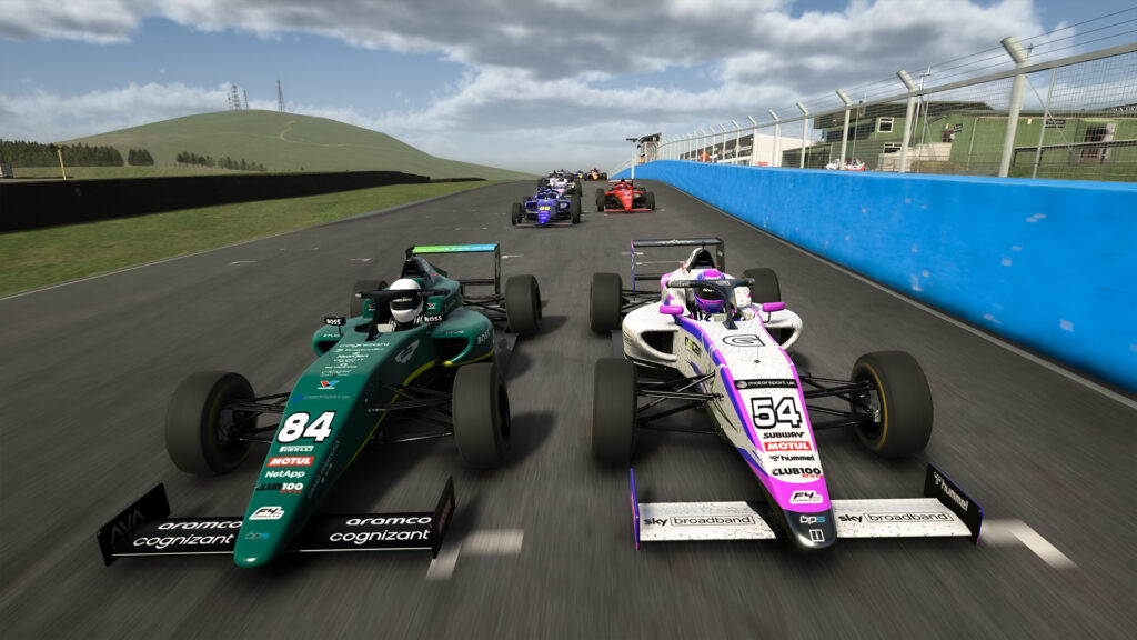 British F4 Esports Championship, Round 6: Carroll closes the gap