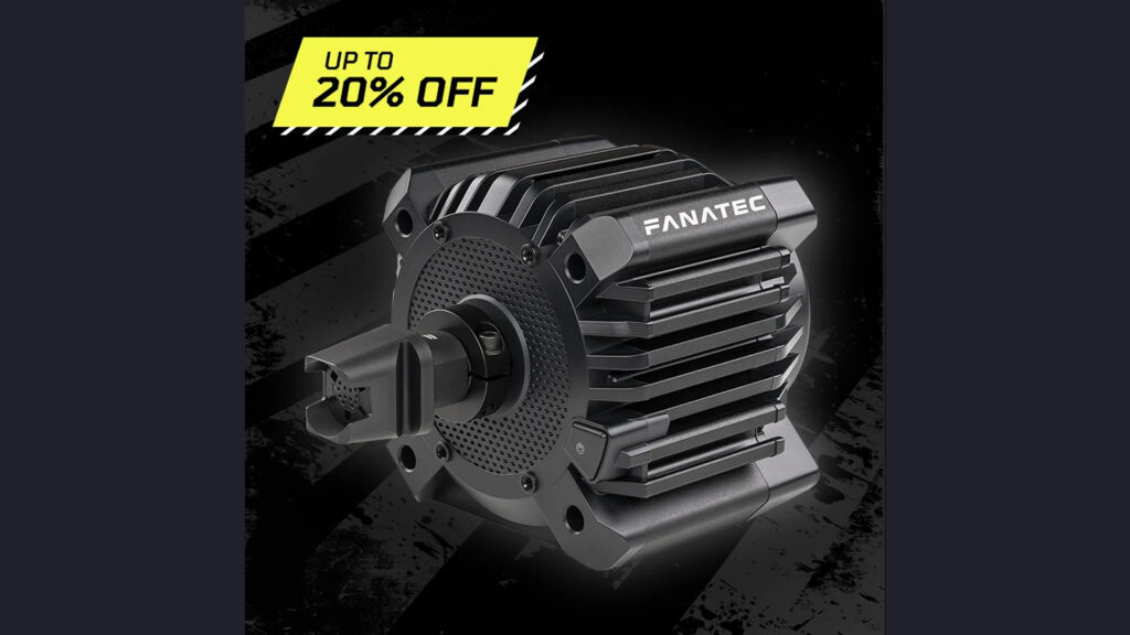 Fanatec Gran Turismo DD Pro 8Nm wheel base black friday 2024