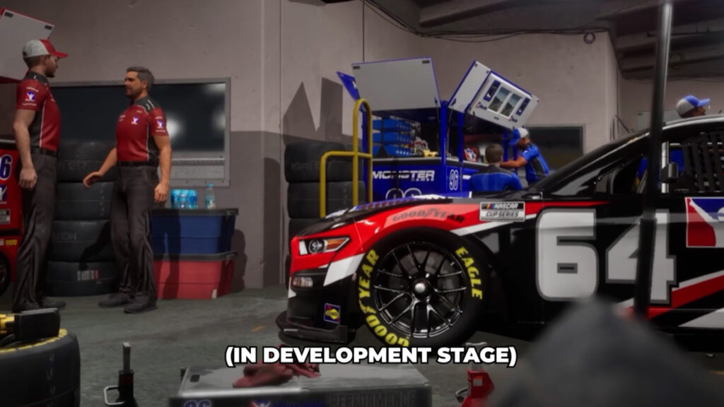 NASCAR 25 game in-engine image