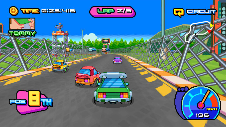 Retro-style Victory Heat Rally skids onto Nintendo Switch in December