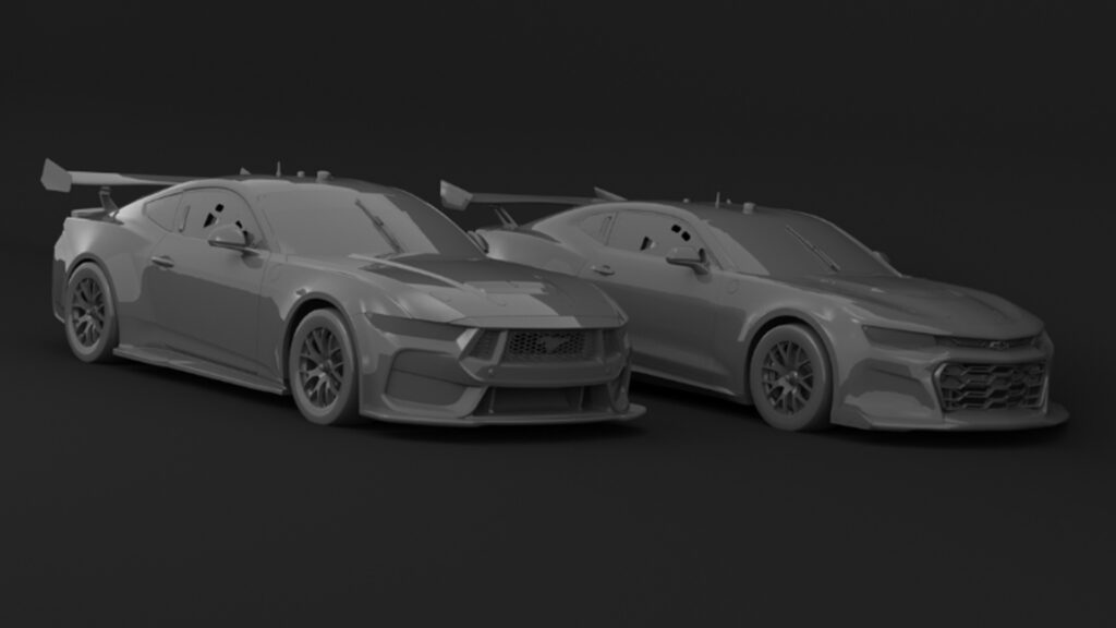 iRacing Supercars Gen3 Chevrolet Camaro and Ford Mustang