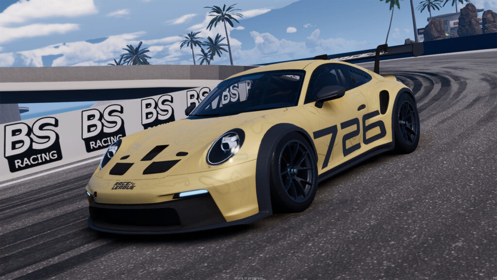 Crashy Christmas: RaceLeague update rebuilds Cup car