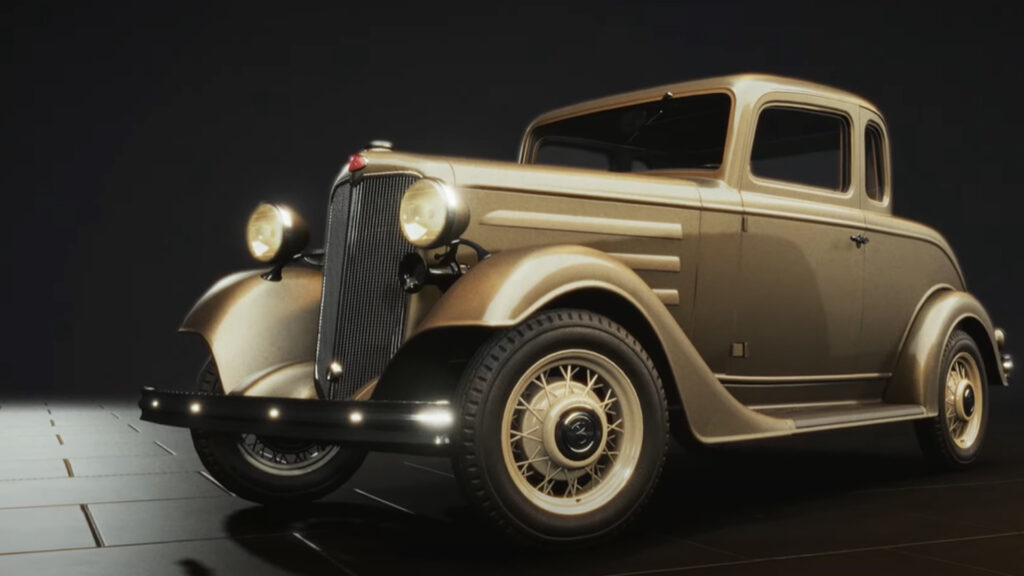 BeamNG Bruckell Nine Vintage car