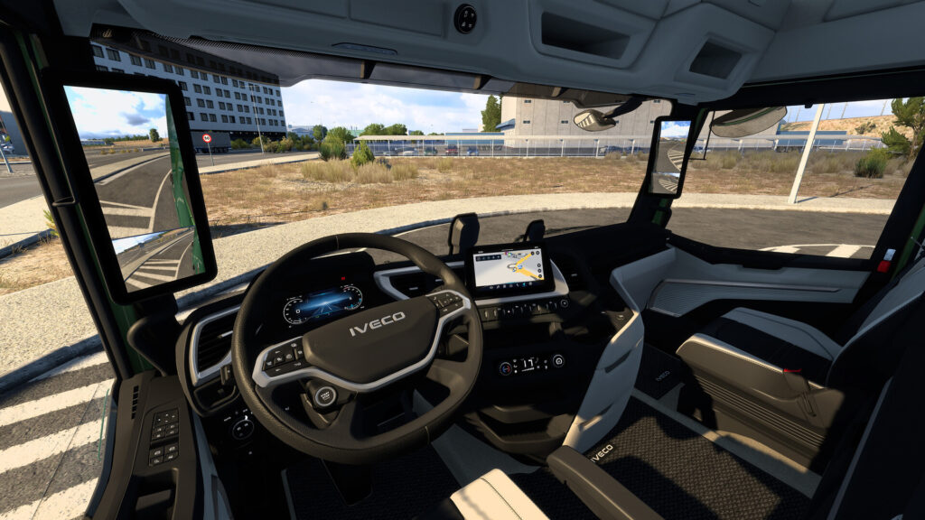 Euro Truck Simulator 2 roster expands with Iveco S-Way range interior